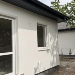 Kecskeméti ikerház részeként épülő 63 nm-es könnyűszerkezetes lakóház