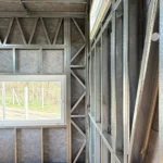 Vázszerkezet+ - 8*2,5 méter, 25 m2, 1 galériás